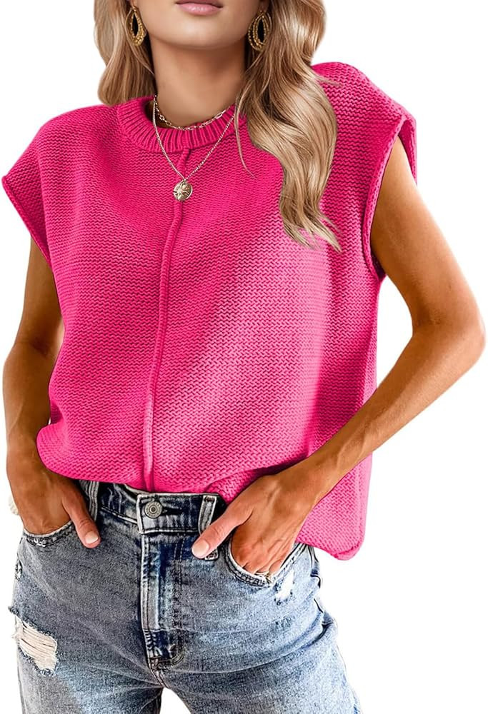 Womens Spring Fashion 2026 Tops Boho Sweater Summer Trendy Western Vacation Casual Business Cap S... | Amazon (US)