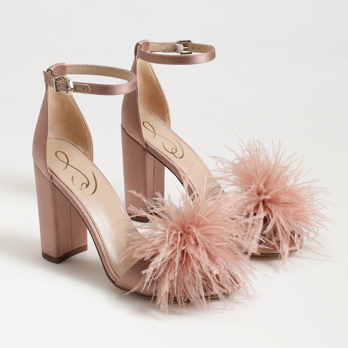 Yaro Feather Heel Sandal | Sam Edelman