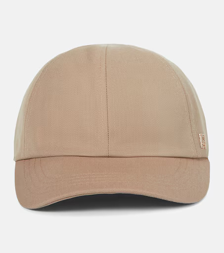 Cotton-blend twill cap | Mytheresa (INTL)