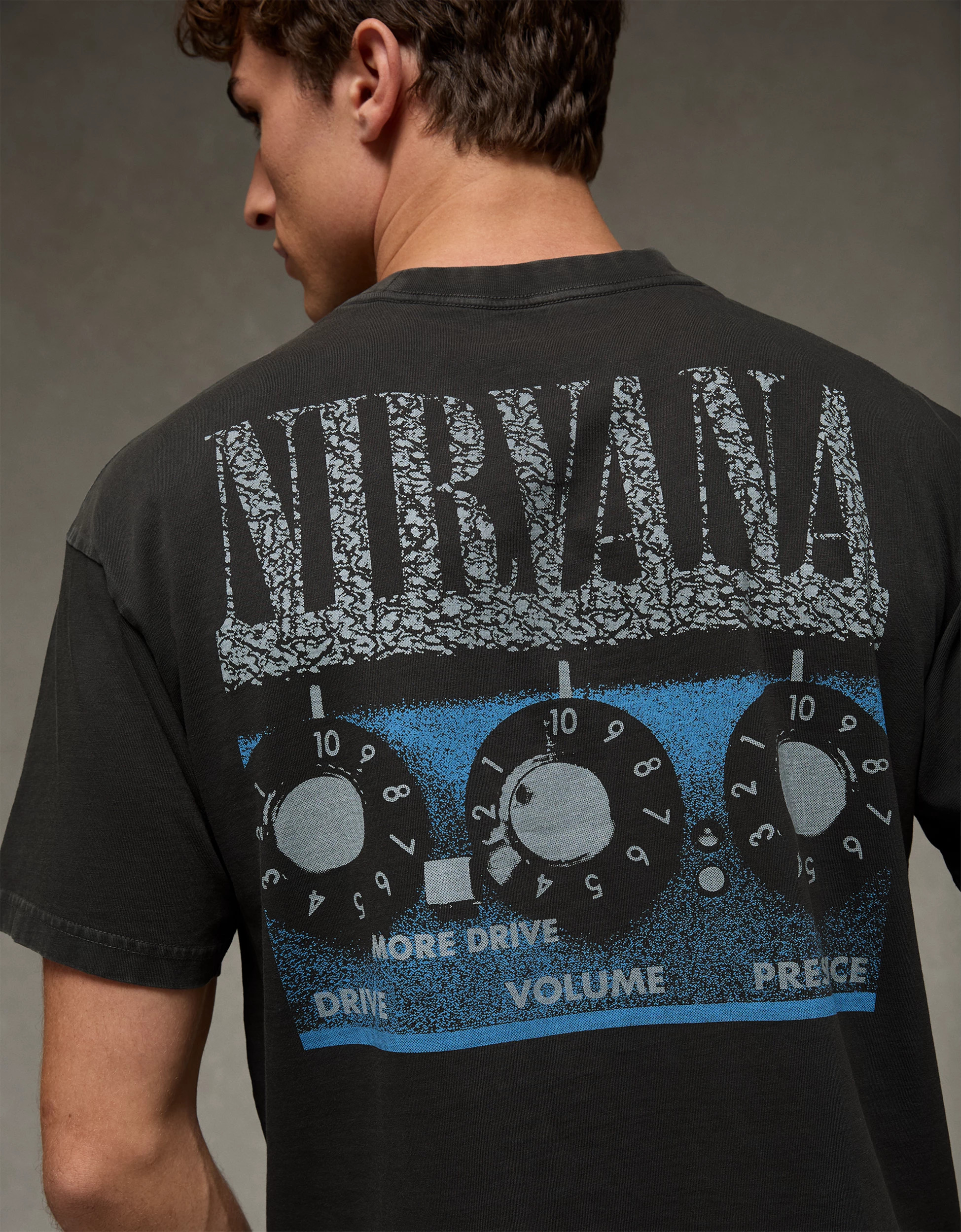 AE Boxy Fit Nirvana Graphic T-Shirt | American Eagle Outfitters (US & CA)