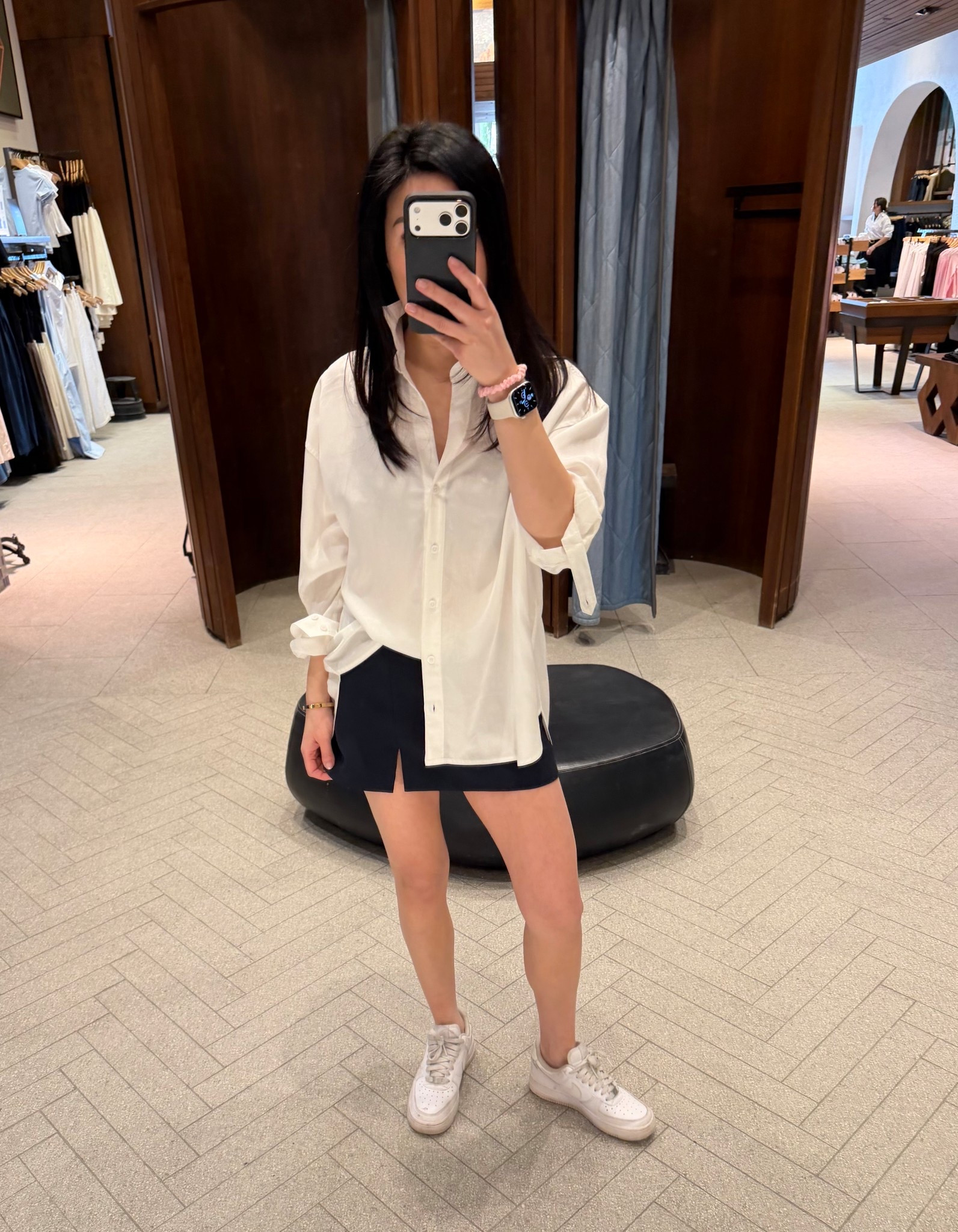 Easy summer outfit. Pairing this oversized lightweight button up that can be worn all year round with this micro mini skort. 

@Aritzia 

#LTKshoes #LTKsummer #LTKstyletip