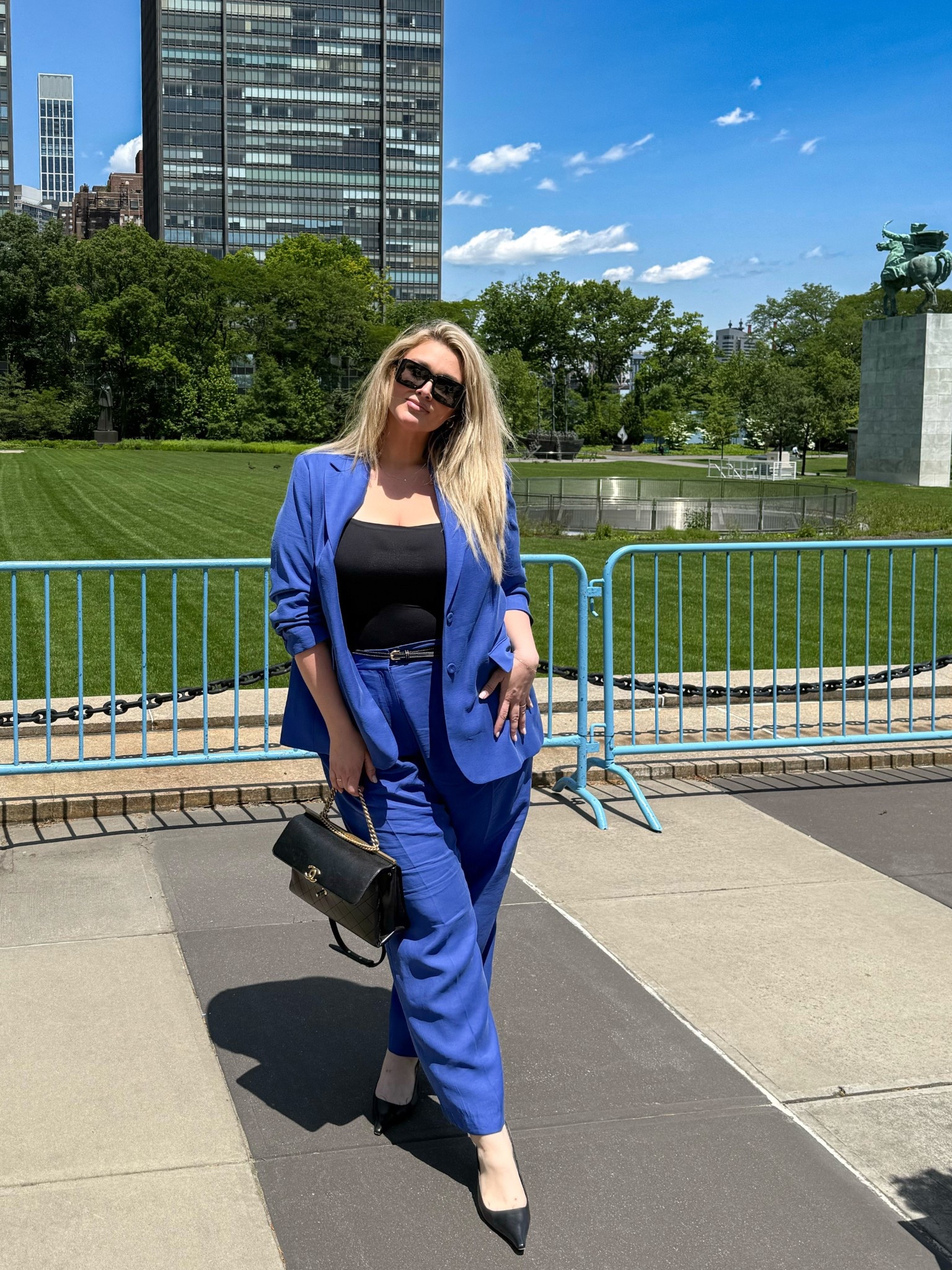 This cobalt color is giving me life! 

#LTKPlusSize #LTKWorkwear