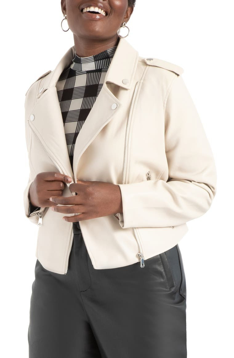Faux Leather Moto Jacket | Nordstrom