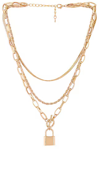 Stronger Necklace in Gold | Revolve Clothing (Global)