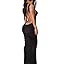 Doweha Women Backless Cowl Neck Cocktail Dress Halter Slip Long Semi Formal Party Wedding Guest 2... | Amazon (US)