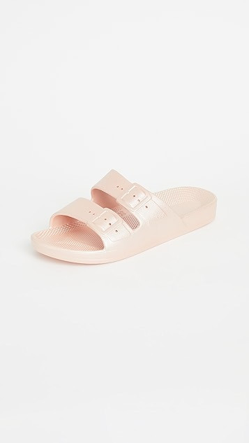 Moses Two Band Slides | Shopbop
