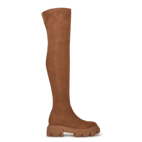 Cellie Over the Knee Lug Sole Boots | Nine West (US)