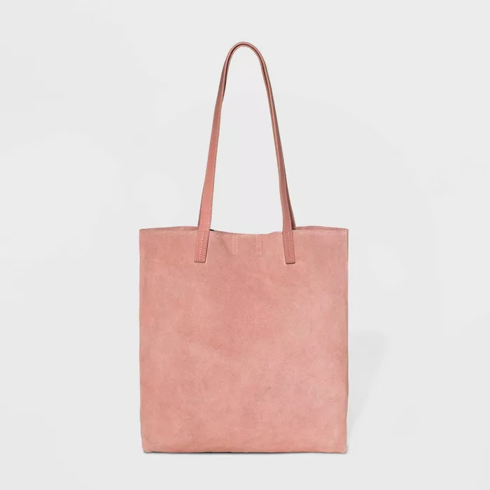 Genuine Suede Tote Handbag - Universal Thread™ | Target