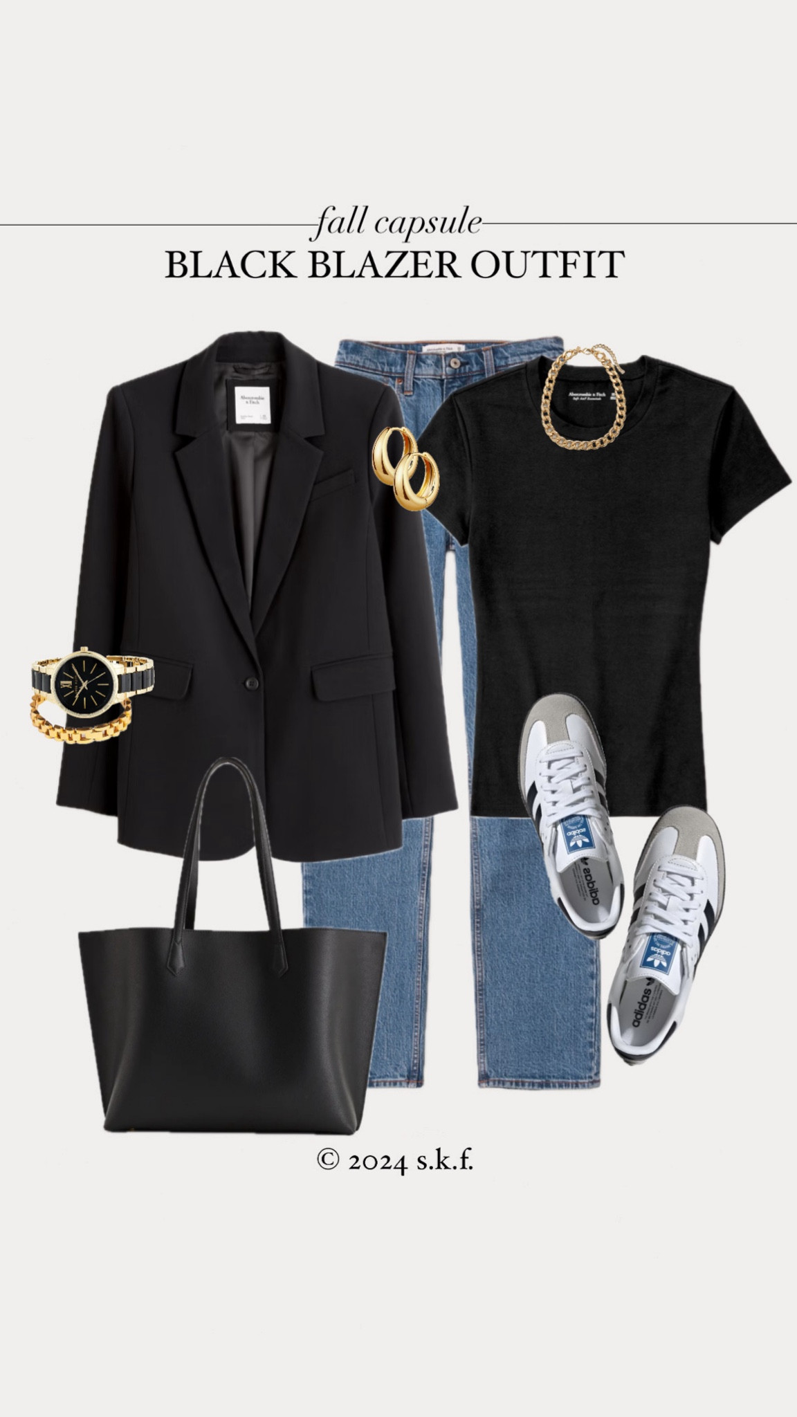 Casual chic black blazer outfit. Size up on the blazer for a trendy oversized look. Happy shopping! 

#falltrends #casualchic #transitionaloutfit #blackblazer #blazeroutfit

#LTKSeasonal #LTKFallSale #LTKStyleTip