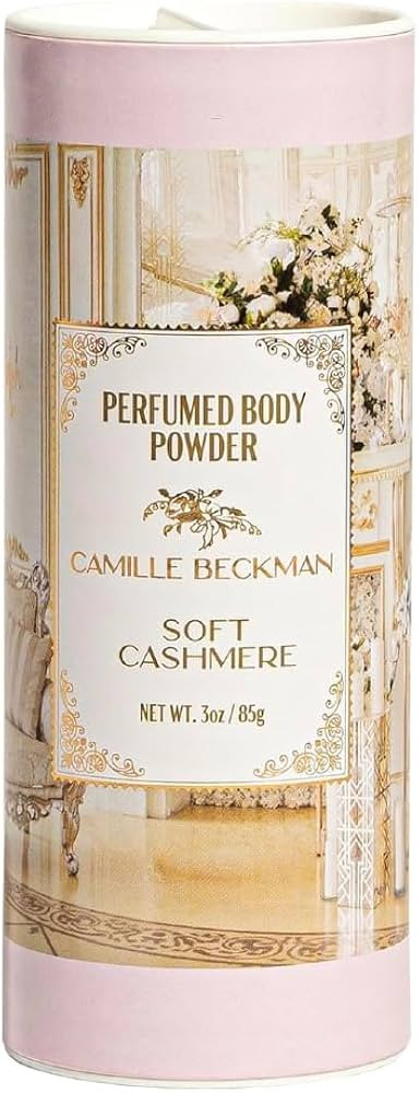 Soft Cashmere Scented Talc-Free Body Powder, Perfumed Body Powder, Camille Beckman, 3 Ounce | Amazon (US)