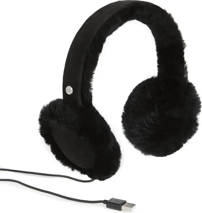 Genuine Shearling Bluetooth Earmuffs | Nordstrom Rack