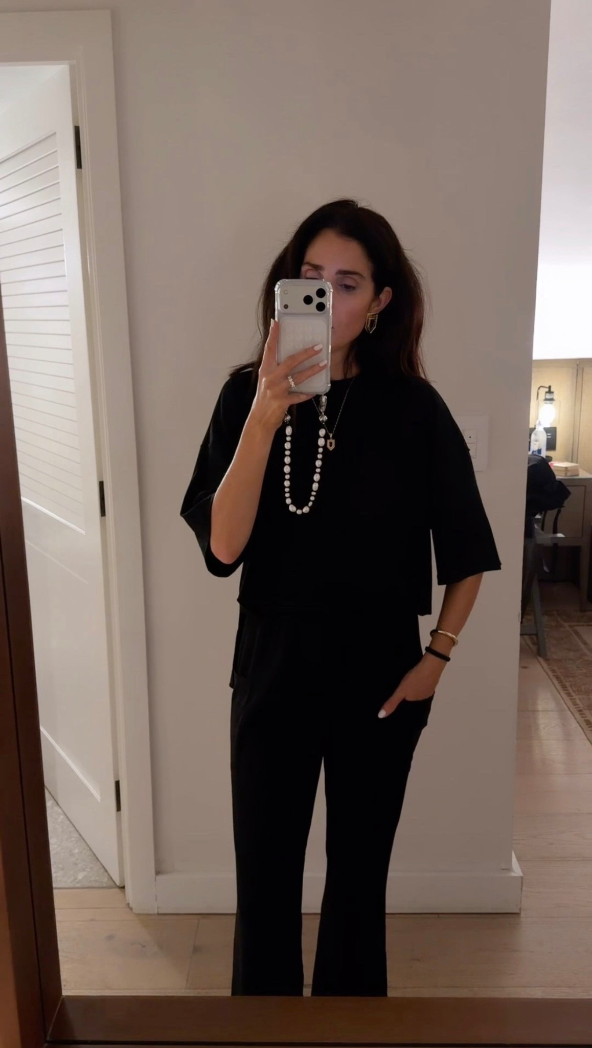 Love this two piece set! I also own it in the color beige. Great for lounging around but would also be great for travel. I’m just shy of 5-7” wearing the size small #stylinbyaylin #matchingset #amazon 

#LTKTravel #LTKSeasonal #LTKootd