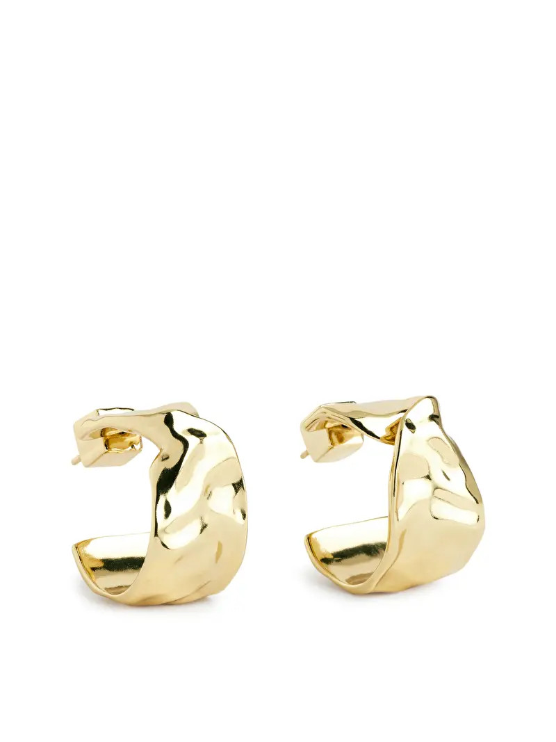 Gold-Plated Hoops | ARKET (EU)