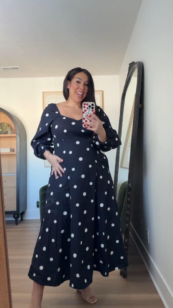 Midsize Walmart try on! The polka dots are so on trend! Love the sleeve. 
Spring outfits
Easter dresses 
Size 16 outfits 

#LTKootd #LTKSeasonal #LTKMidsize
