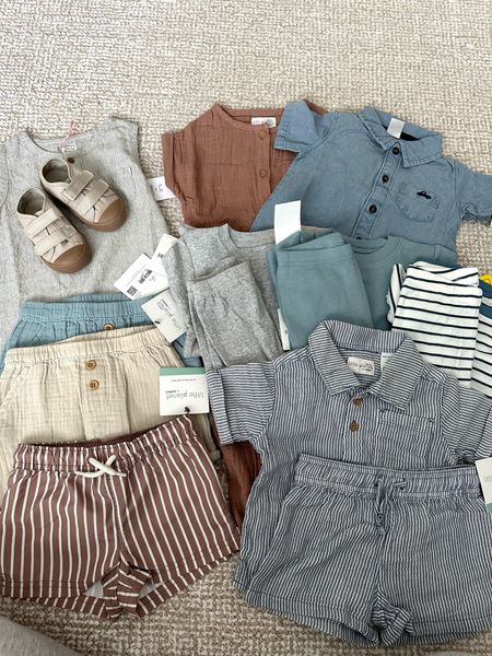 Carter’s boy finds for spring/summer 

Baby boy clothes, neutral boy clothes  

#LTKfamily #LTKbaby #LTKkids