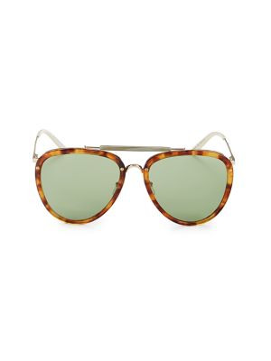 Gucci 58MM Oval Sunglasses on SALE | Saks OFF 5TH | Saks Fifth Avenue OFF 5TH