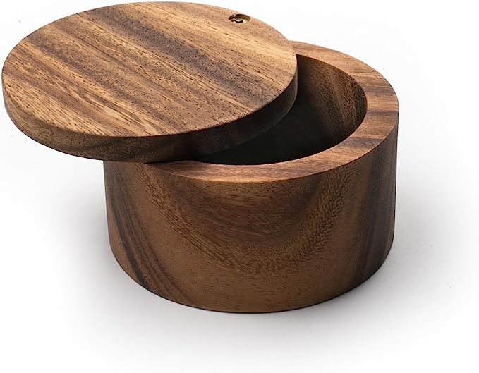 Ironwood Gourmet 28221 Appalachian Salt Cellar, Acacia Wood | Amazon (US)