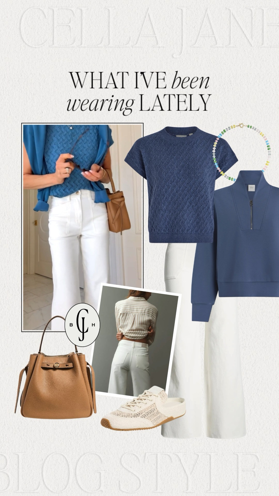 Casual spring summer white jean outfit.

Jeans fit true to size and I’m wearing size 2. The tops are a size small.

#LTKsummer #LTKjeans