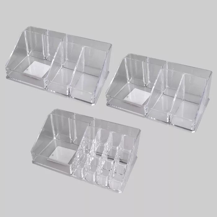 3ct Acrylic Makeup Storage - Bullseye's Playground™ | Target