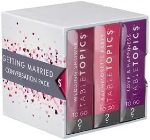 TableTopics Getting Married Conversation Pack | Amazon (US)