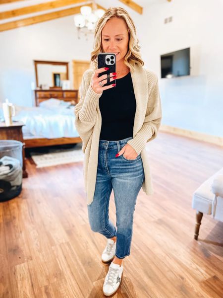 Give them pumpkin to talk about!! Check out this basic/ causal outfit for fall!! 
Fashionablylatemom 
Golden goose sneakers 
Nordstrom straight legged jeans 
Black bodysuit 
Workwear Fashion 

#LTKworkwear #LTKshoecrush