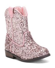Glitter Western Boots (Toddler) | Marshalls