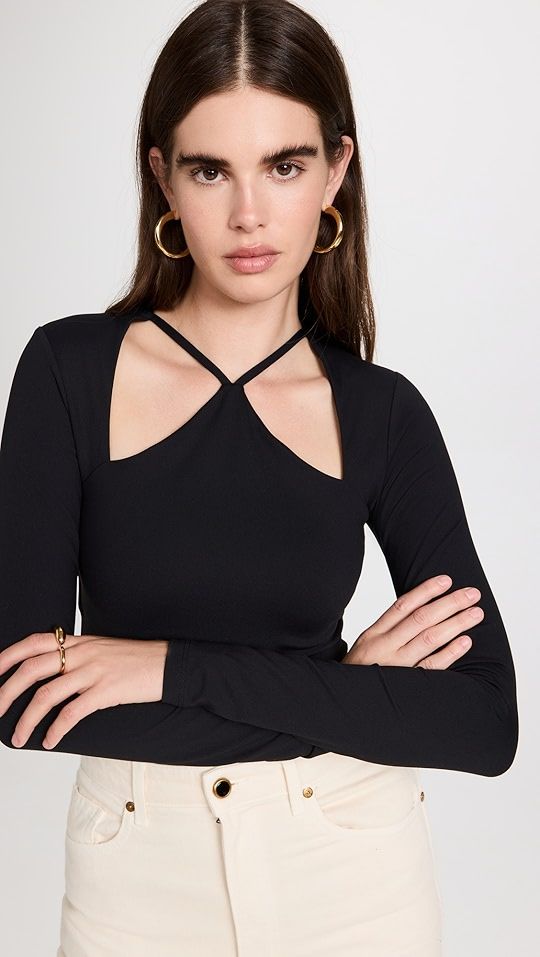 Cut Out String Top | Shopbop