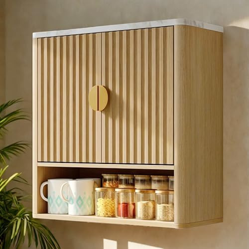 Bathroom Wall Mounted Cabinets with Adjustable Shelf,Medicine Cabinet with 2 Doors, Small Over To... | Amazon (US)