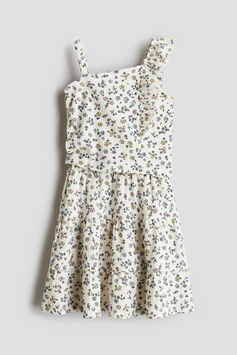 2-piece Top and Skirt Set - Asymmetric Neckline - Sleeveless - Light blue - Kids | H&M US | H&M (US + CA)