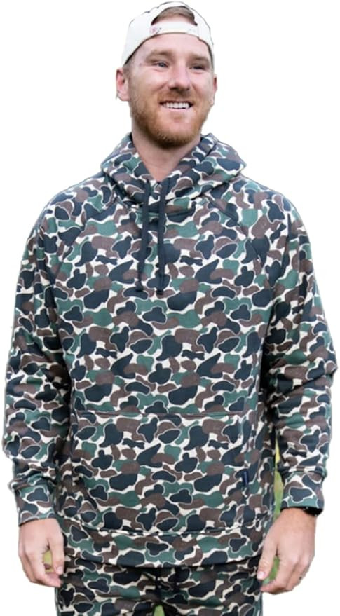 Burlebo Men's Long Sleeve Fleece Hoodie Sweatshirt | Amazon (US)