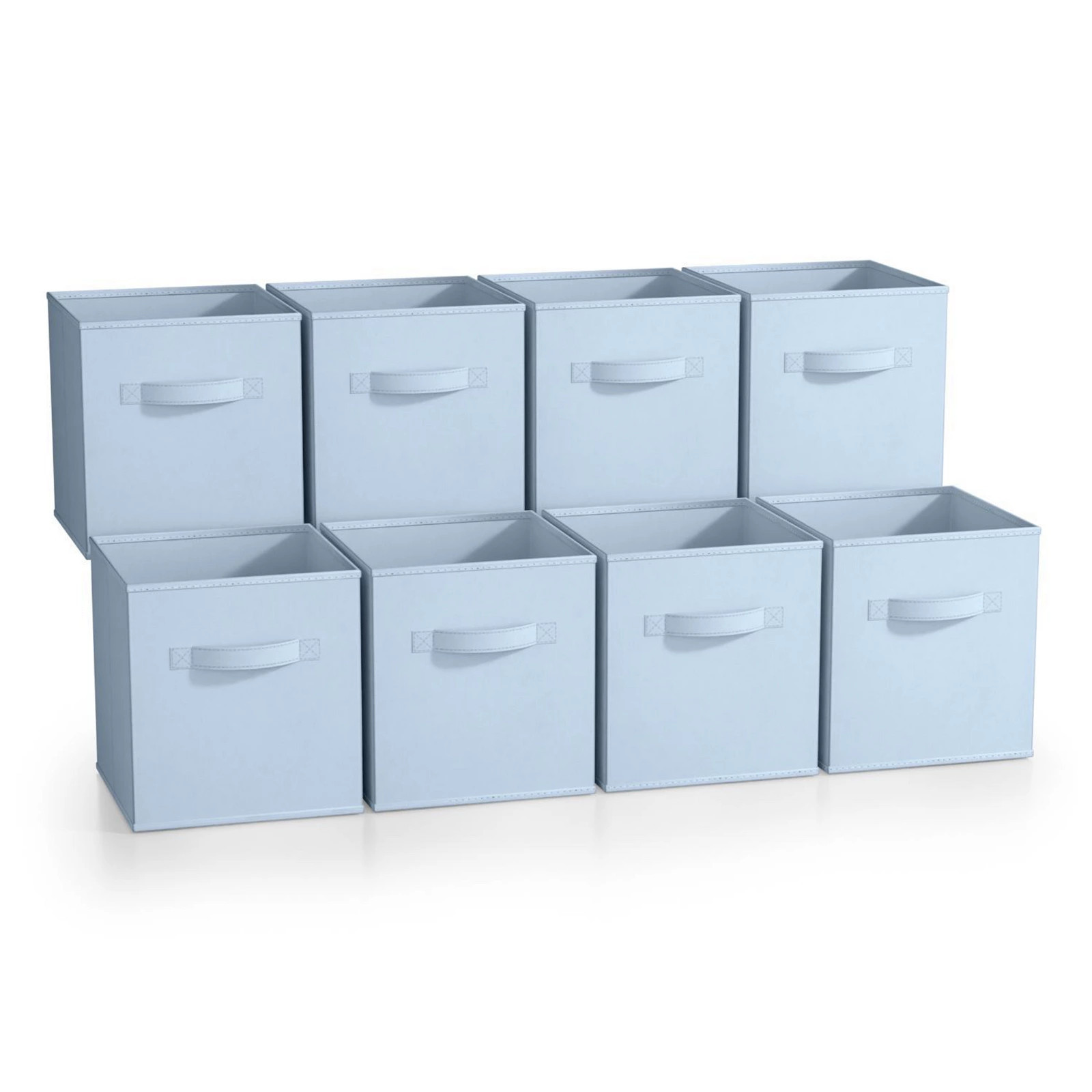 Sorbus 8-Pack 11-in. Foldable Storage Cubes, Pastel Blue | Kohl's
