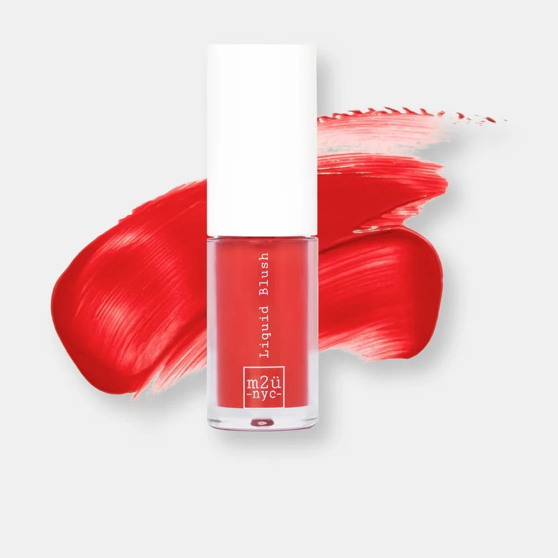 M2U NYC Hydrating Liquid Blush - Red | Verishop
