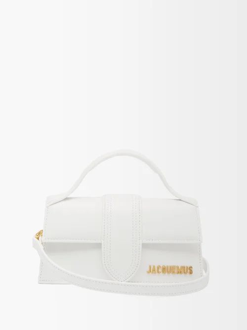 Jacquemus - Bambino Leather Bag - Womens - White | Matches (US)