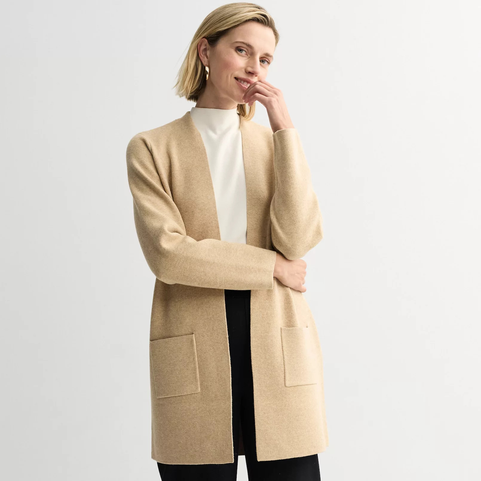 Women's Nine West Coatigan Sweater | Kohl's