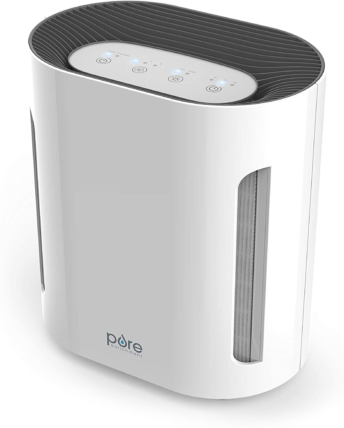 Pure Enrichment PureZone 3-in-1 Air Purifier - True HEPA Filter & UV-C Sanitizer Cleans Air, Help... | Walmart (US)