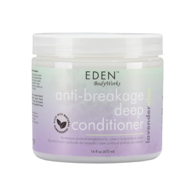 EDEN BodyWorks Lavender Aloe Anti-Breakage Deep Conditioner (16 oz) - Hair Treatment to Strengthe... | Amazon (US)