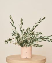 Small Leather Rivet Vase | Jenni Kayne