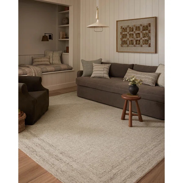 Amber Lewis x Loloi Windsor Ivory / Stone Area Rug | Wayfair North America