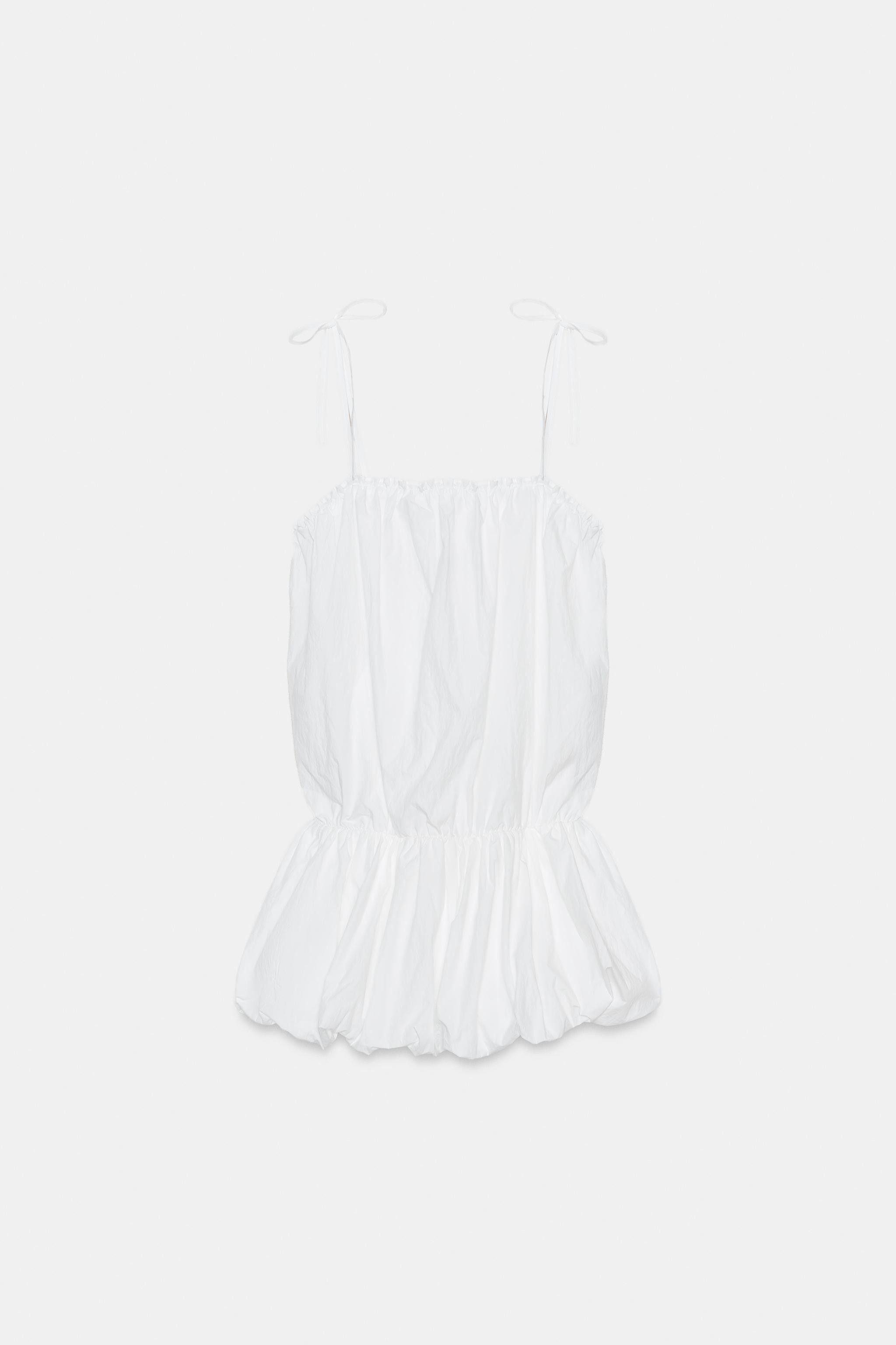 NYLON BALLOON DRESS | Zara US