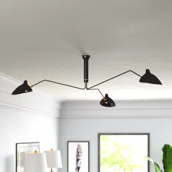 Ivy Bronx Solt 3-Light 53.15" Semi Flush Mount | Wayfair North America