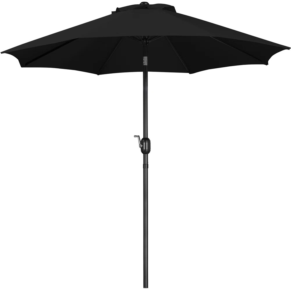 Arlmont & Co. Bruton 9Ft Patio Outdoor Marke Umbrella with Crank Lift & Reviews | Wayfair | Wayfair North America