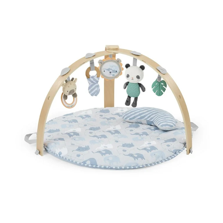 Ingenuity Cozy Spot Reversible Duvet Activity Gym - Elephant March | Walmart (US)