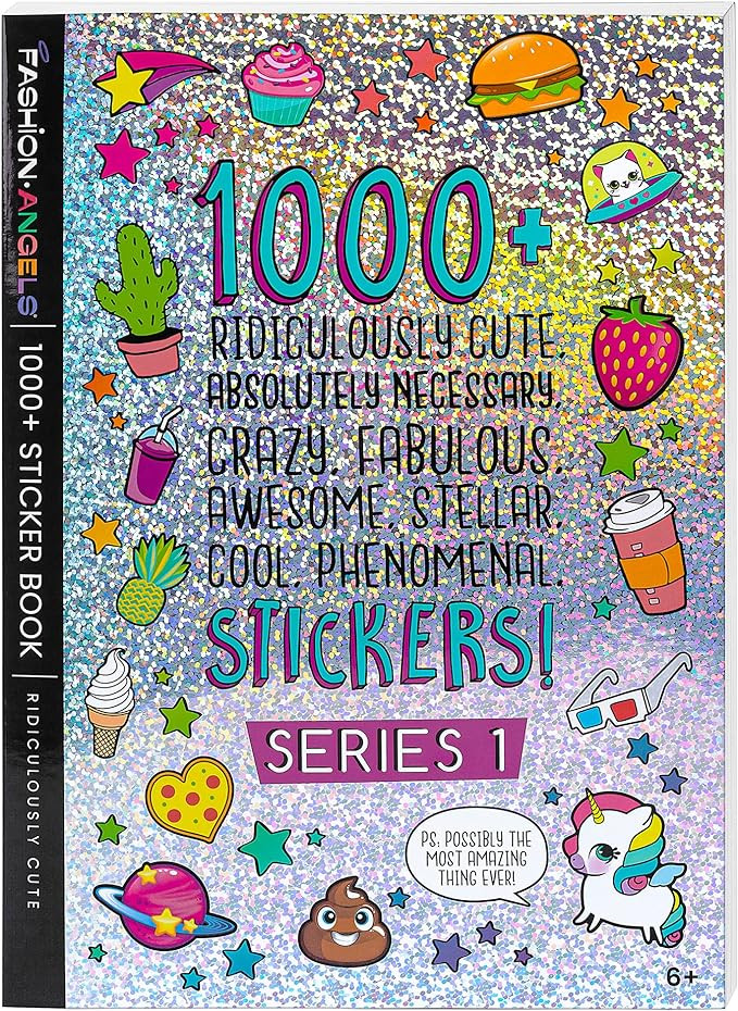Fashion Angels 1000+ Ridiculously Cute Stickers for Kids - Fun Craft Stickers for Scrapbooks, Pla... | Amazon (US)
