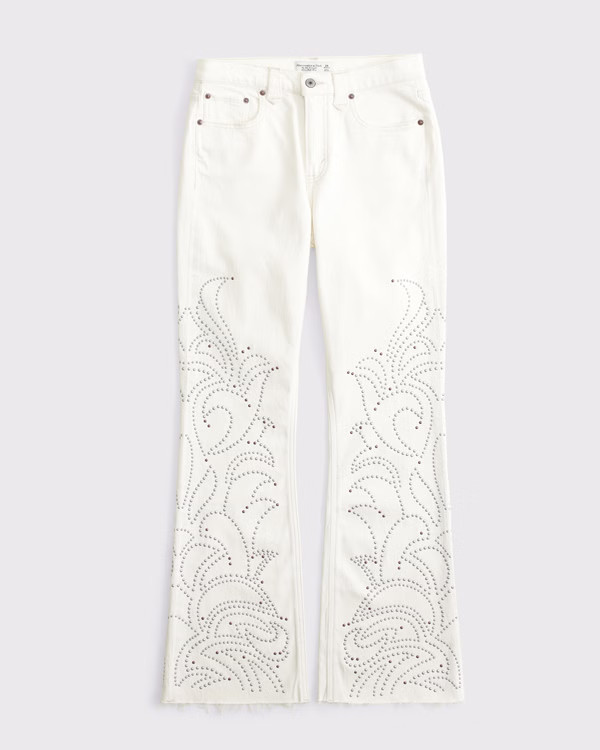 Curve Love High Rise Bootcut Jean | Abercrombie & Fitch (US)
