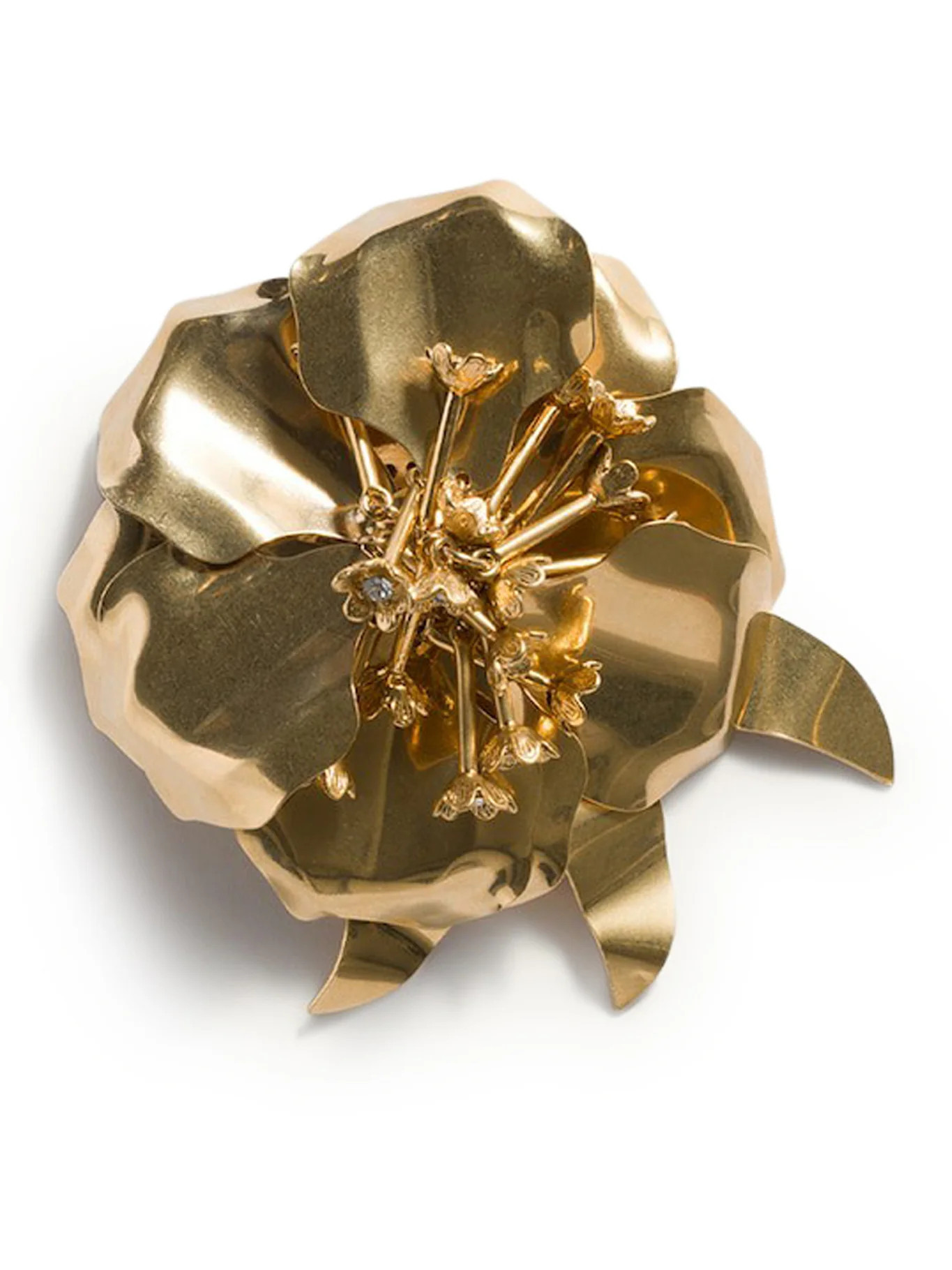 METAL BROOCH WITH CRYSTALS - Miu Miu - Woman | Suitnegozi INT