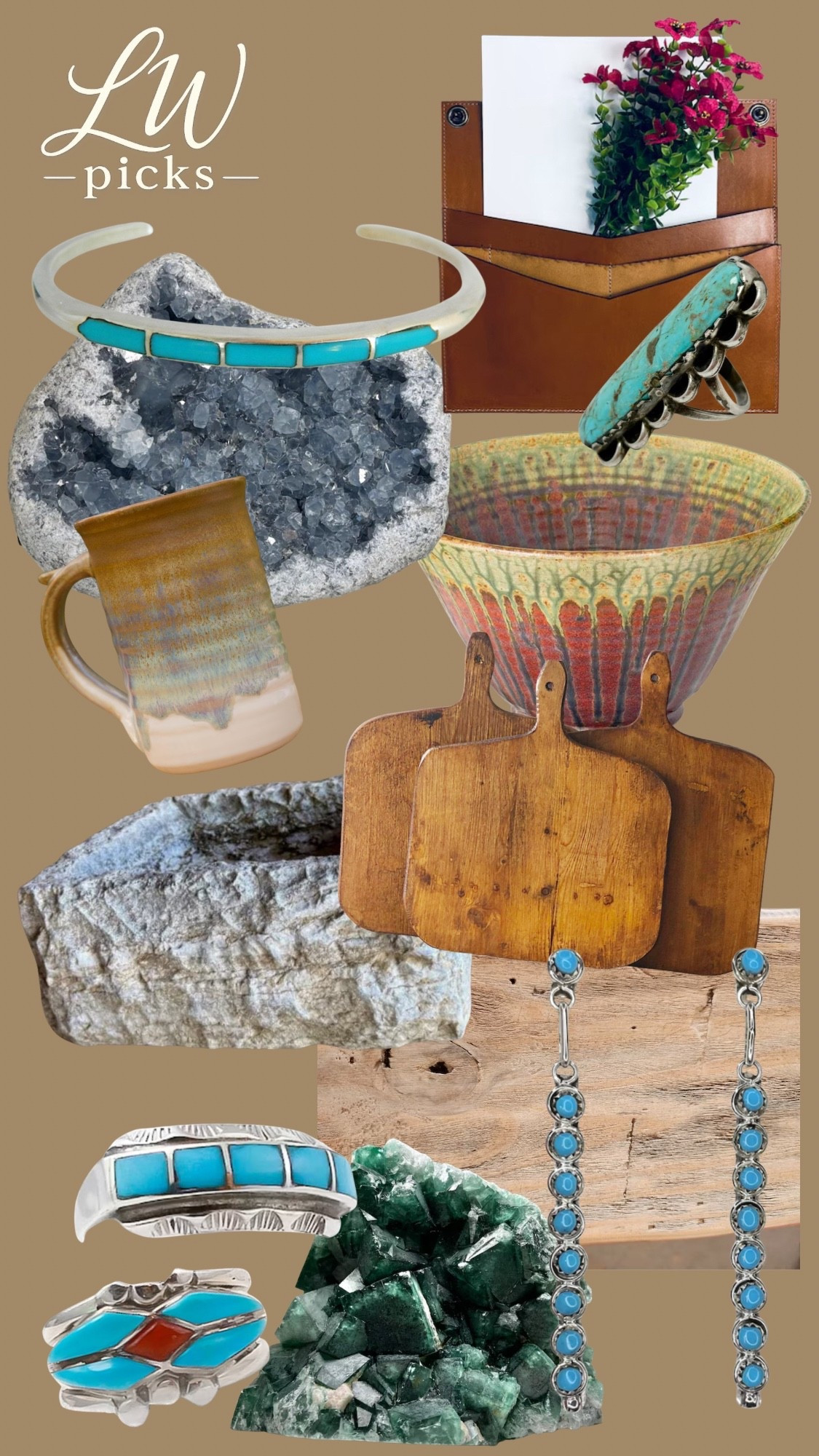 One of my favorite hobbies is finding one of a kind pieces on @Etsy crystals, turquoise and pottery are the top items I browse. Here are some recent picks...

#LTKHome