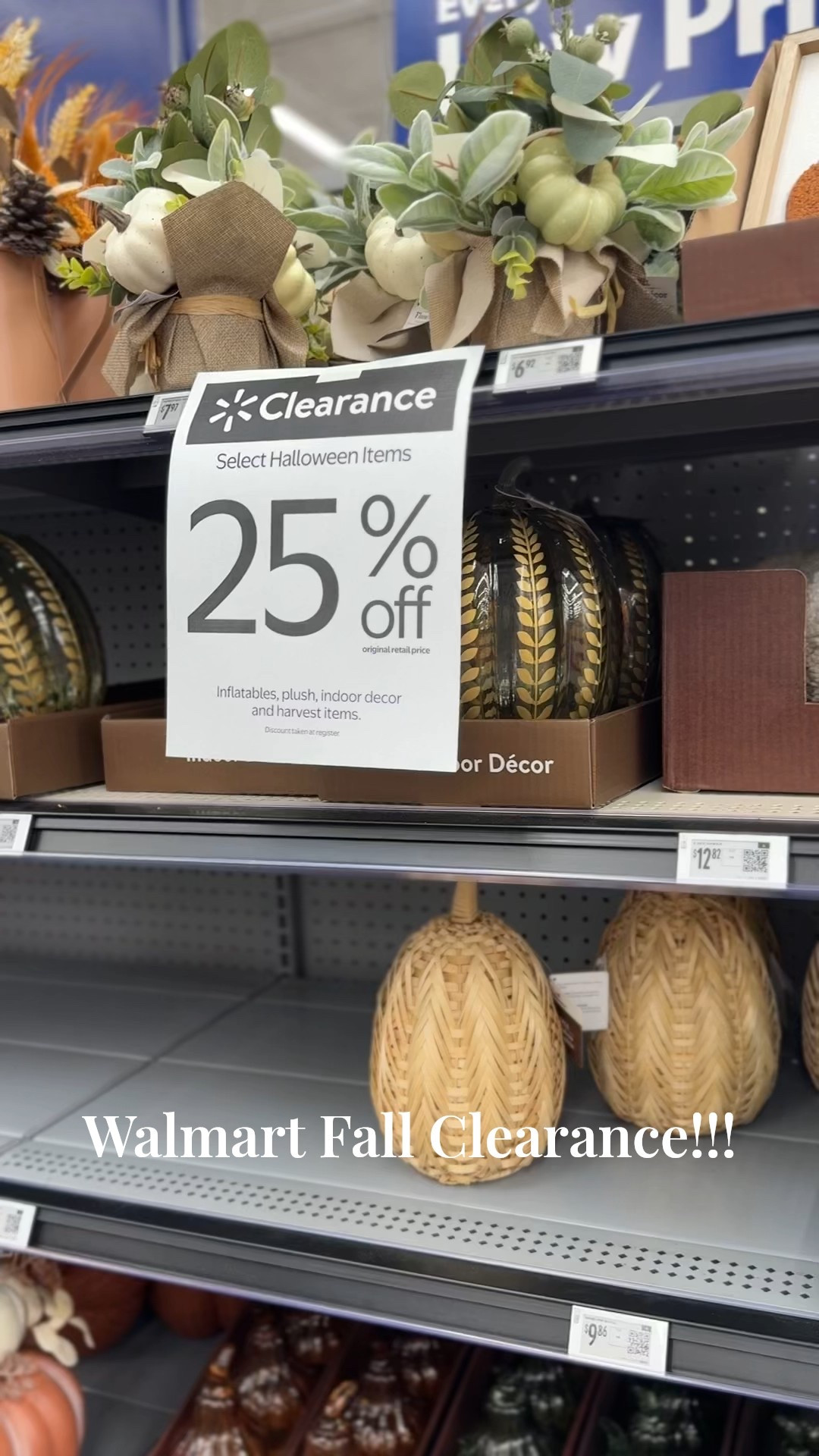 Run!!! Fall and Halloween decor is 25% off at Walmart!!!!!! 


#walmart #falldecor #halloween #decor #homedecor

#LTKSaleAlert #LTKHalloween #LTKHoliday