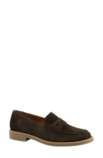 Paul Green Cohen Penny Loafer in Mocca Soft Suede at Nordstrom Rack, Size 8Us/ 5.5Uk | Nordstrom Rack