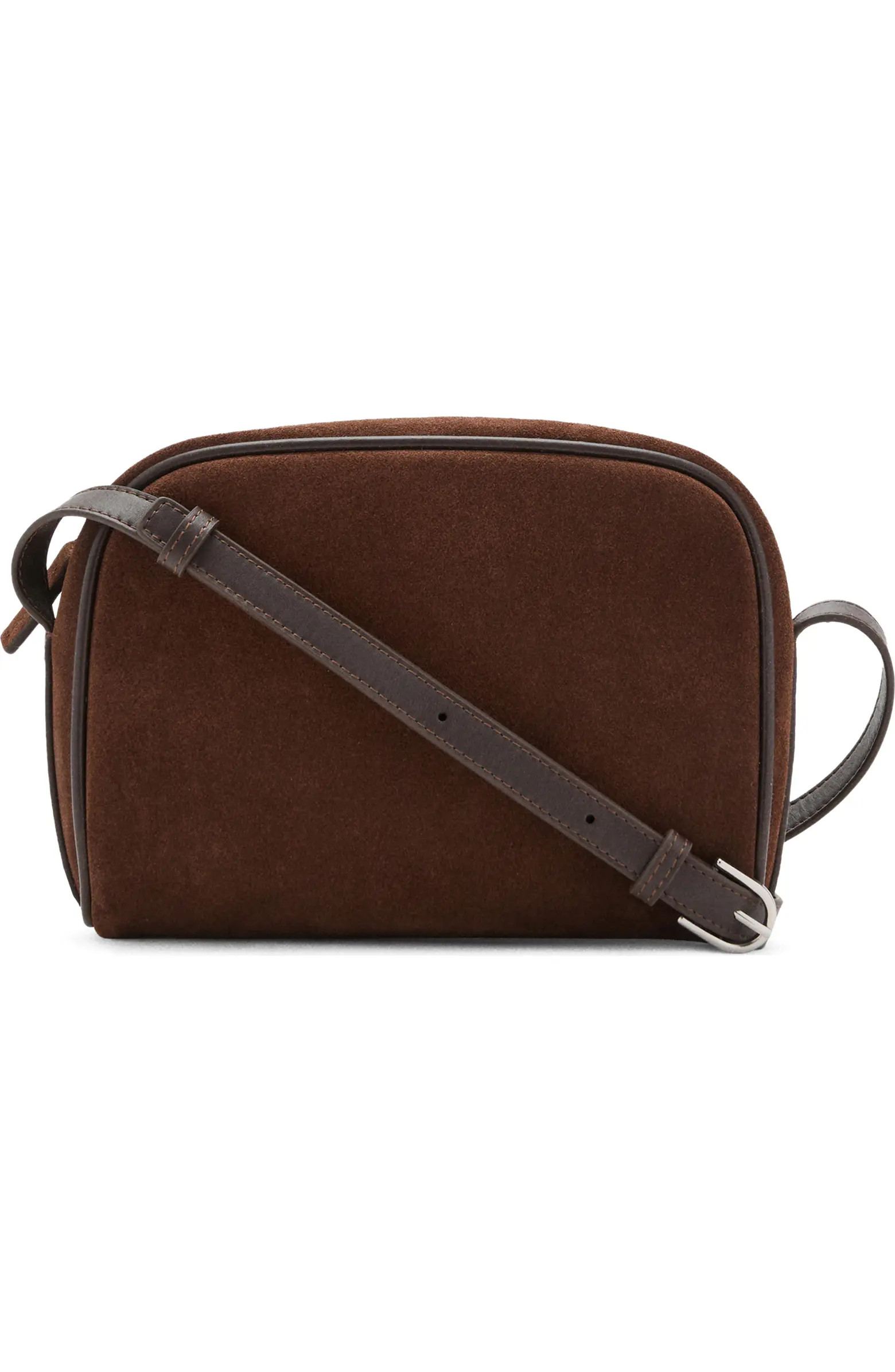 MANGO Suede Shoulder Bag | Nordstrom | Nordstrom