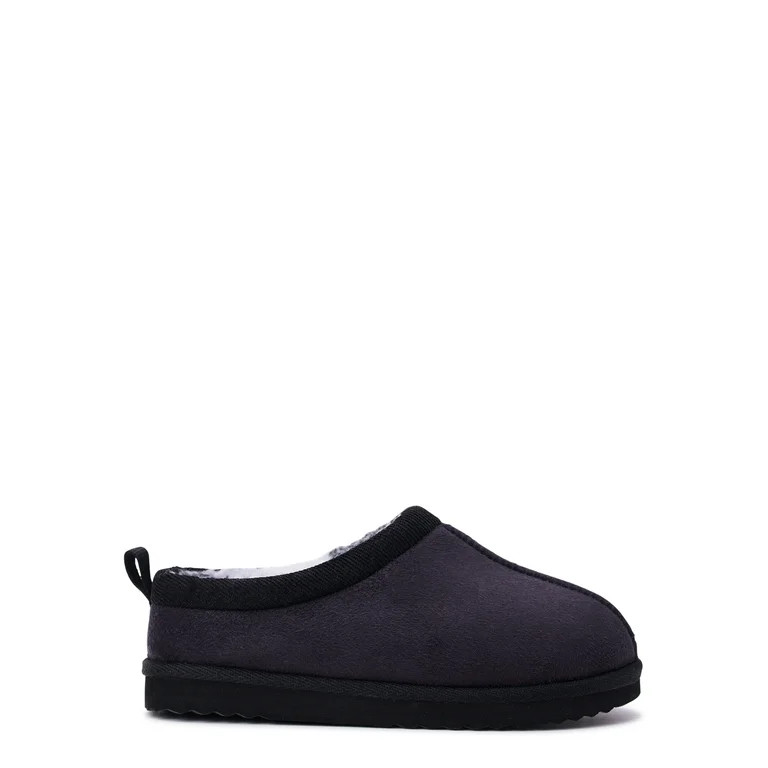 Wonder Nation Boys Faux Suede Slippers, Sizes 11/12-6 | Walmart (US)
